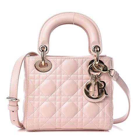 pink small lady dior|Lady Dior mini pink carousell.